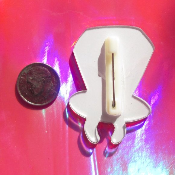 new kidcore candy hipster 90s jewelry retro pin nostalgia raver sucker - Picture 2 of 2